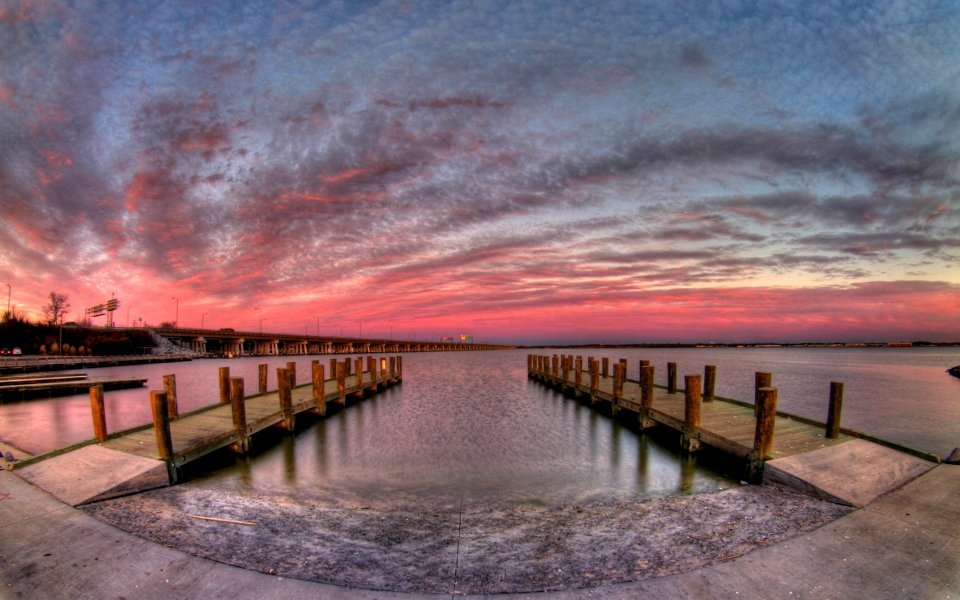 [wallcoo_com]_Sunsets_Sunrises_Ocean_View_Boat_Ramp_2
