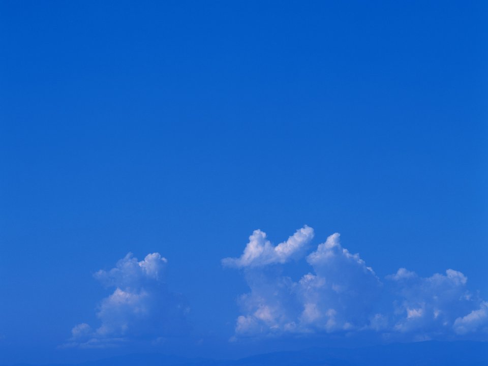 蓝天白云晴空背景