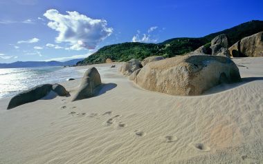 Beach At Yalong Bay In Sanya China