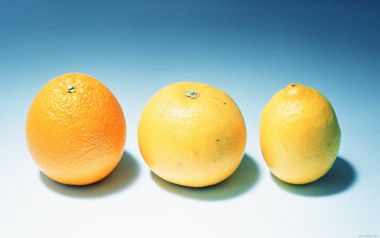 Citrus fruits, close-up