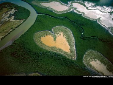 上帝之眼：扬恩·亚瑟 Yann Arthus-Bertrand 空中摄影奇景壁纸法国篇