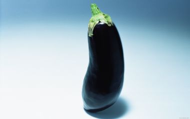 Eggplant, close-up