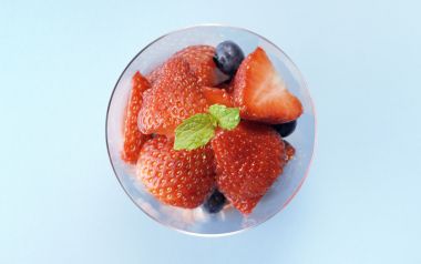 Fresh Fruit Dessert Photo Jt132