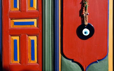 Nazarlik Hanging On A Door Istanbul Turkey