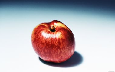 Nectarine, close-up