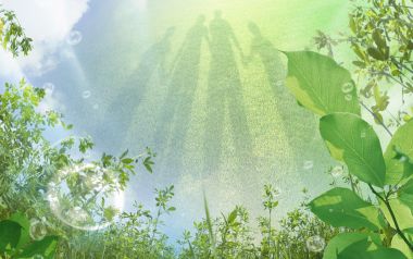 Photo manipulation of 01_Human and Green 061_Greeny_Nature