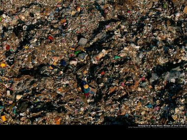 Refuse dump in Mexico City, Mexico