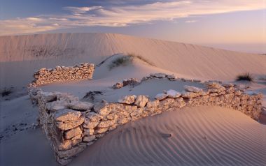 Ruins of Stone House, Boulderbaai, West Coast National Park, South Africa