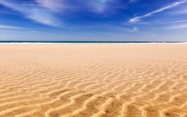 Spain, Sotavento Beach, Fuerteventura, Canary Islands