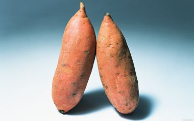 Sweet potatoes, close-up