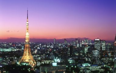 Tokyo Tower And Roppongi Tokyojapan