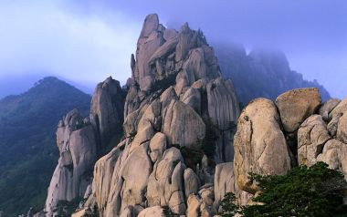 Ulsan Rock In Sorak Mountains Korea