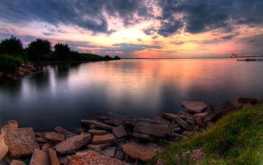 Wallcoo Com Sunsets Sunrises Last Minute Sunset 3