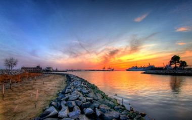 Wallcoo Com Sunsets Sunrises Midtown Tunnel 2