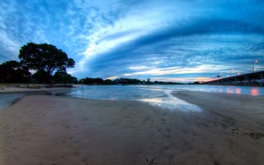 Wallcoo Com Sunsets Sunrises Park Sunrise