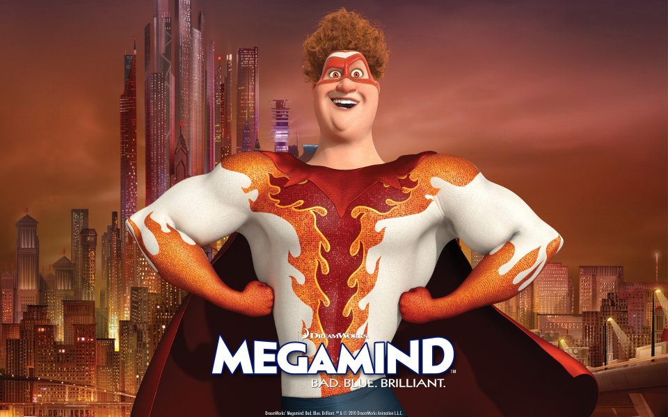 Metro Man Flame Suit Poster