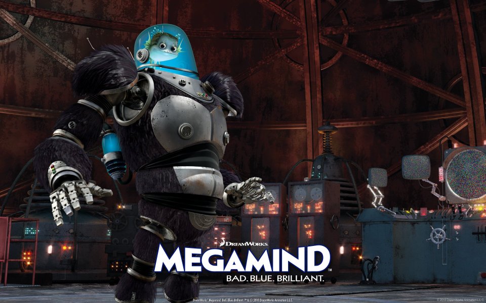 Megamind Minion Gorilla Mech Poster