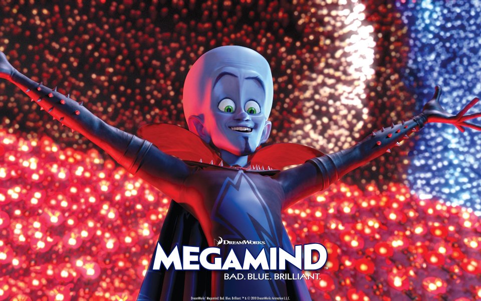 Megamind DreamWorks Animation Wallpaper