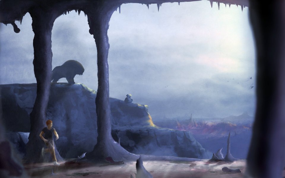 Cave Ancient World Mysterious Creature