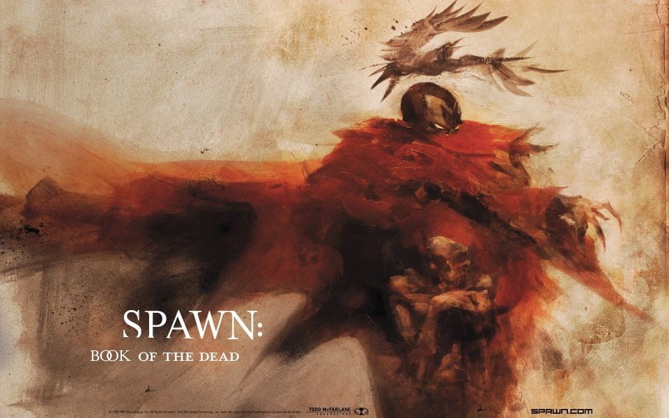 Spawn Book Of The Dead Art Wallpaper