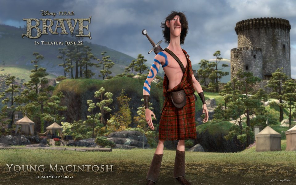 Disney Pixar Brave Young Macintosh