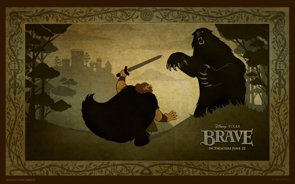 Disney Pixar Brave Movie Wallpaper