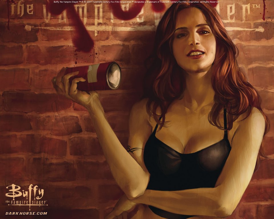 《Buffy》吸血鬼杀手艺术插画