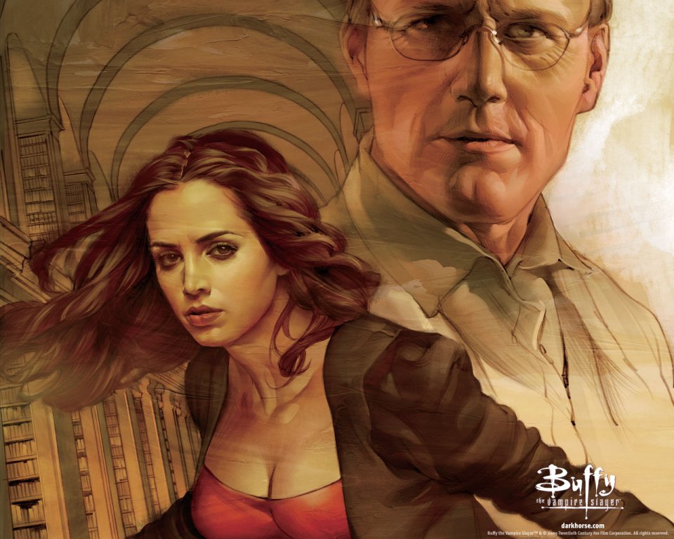 Buffy The Vampire Slayer Art Wallpaper