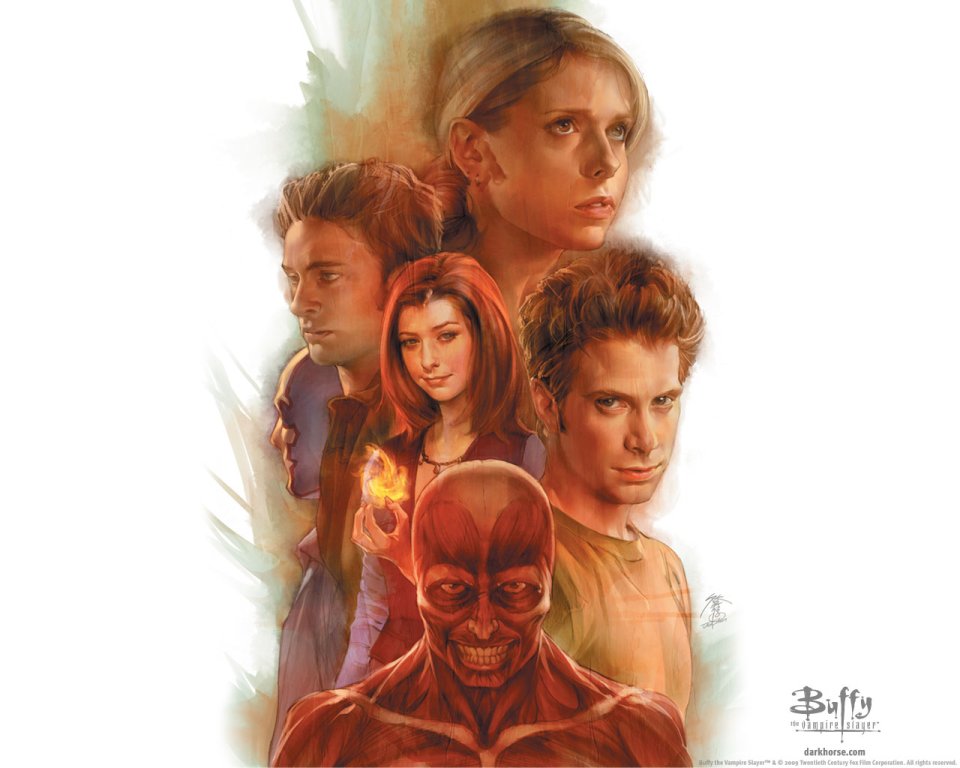 Buffy The Vampire Slayer Character Art