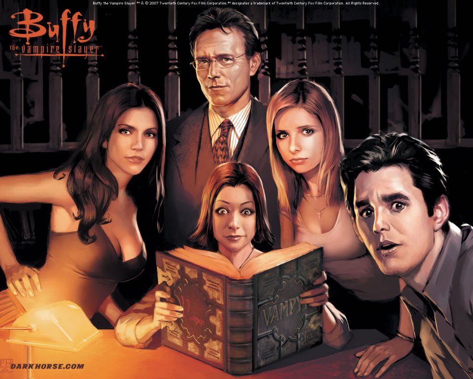 Buffy The Vampire Slayer Comic Characters Wallpaper