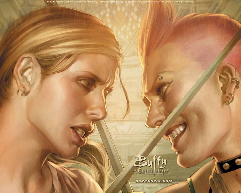 Buffy The Vampire Slayer Comic Confrontation