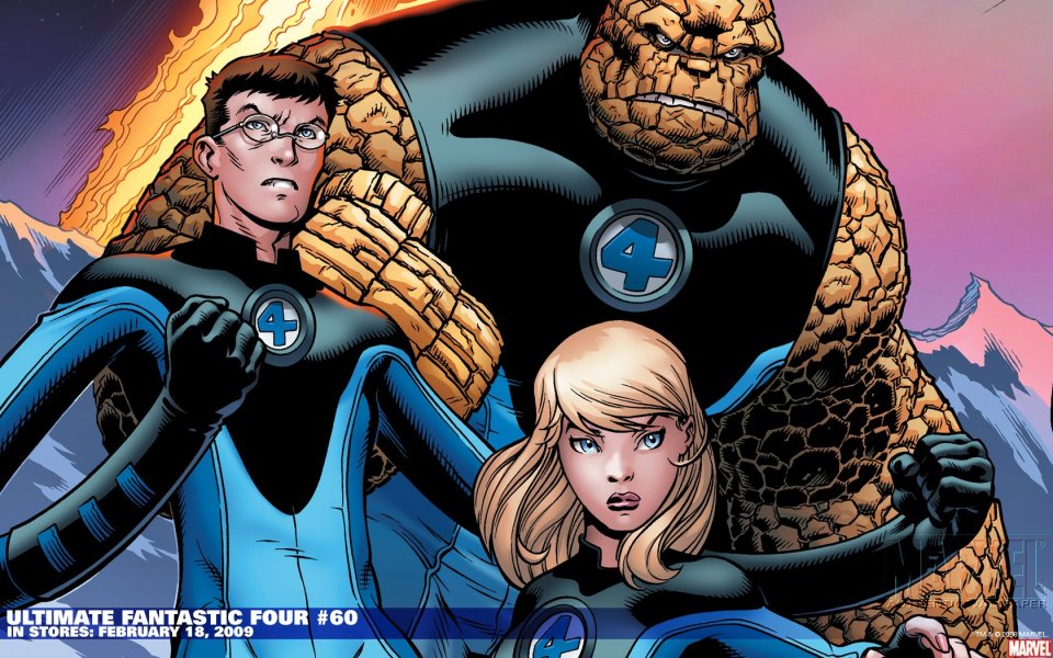Marvel Fantastic Four Comic Wallpaper ULTFF060