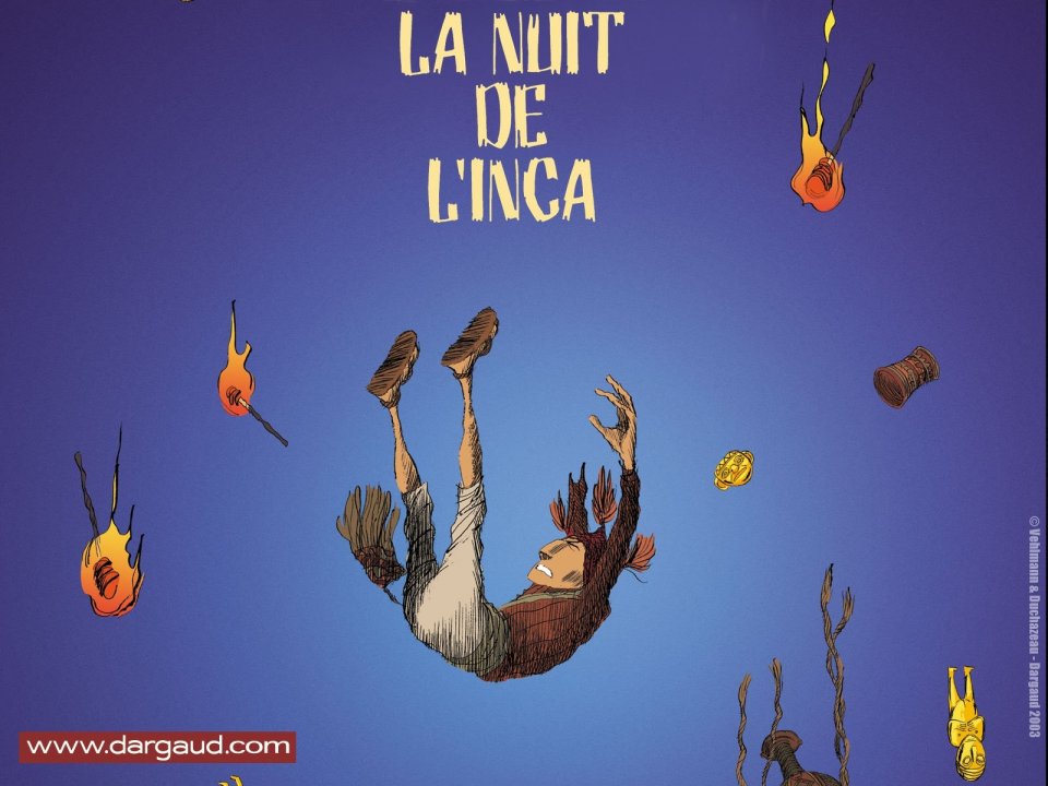 The Night Of The Inca Comic Illustration South American Mythology