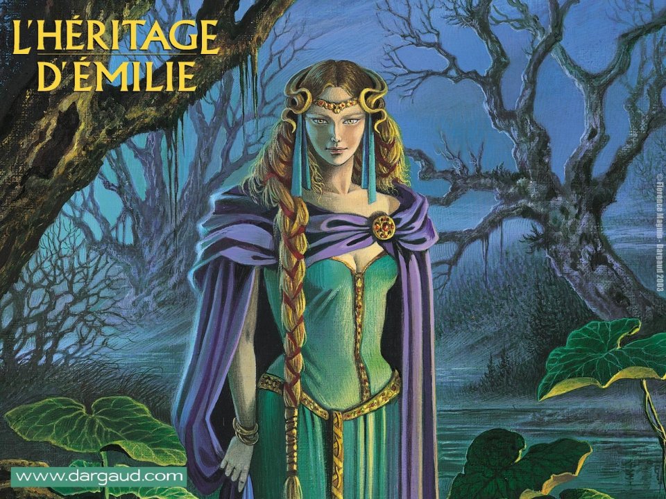 Mysterious Witch In Fantasy Forest Emily's Legacy