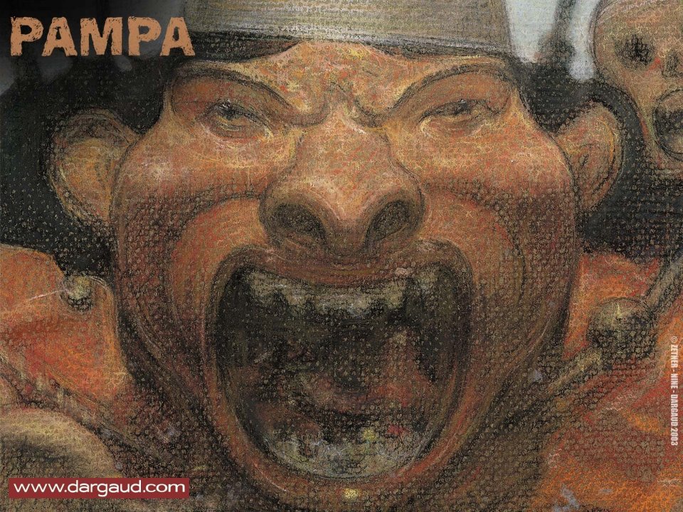 Cyberpunk Comic Character Screaming Wallpaper