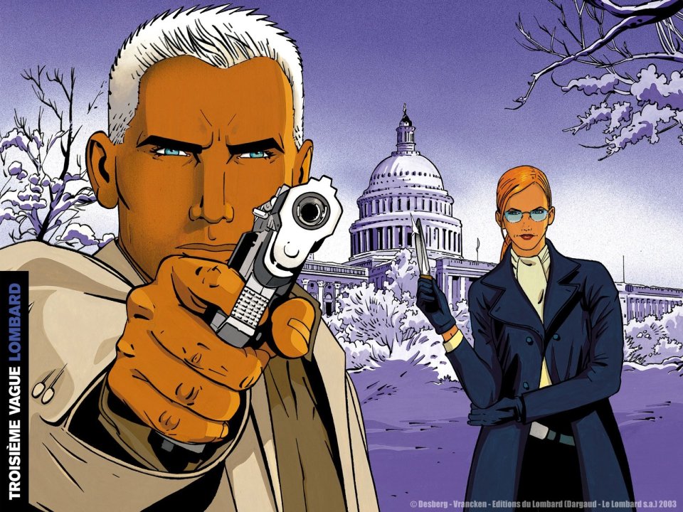 French Comic Troisieme Vague Capitol Confrontation