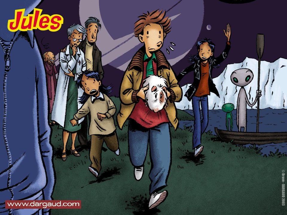 科幻漫画《Jules》：外星人与人类的冒险之旅