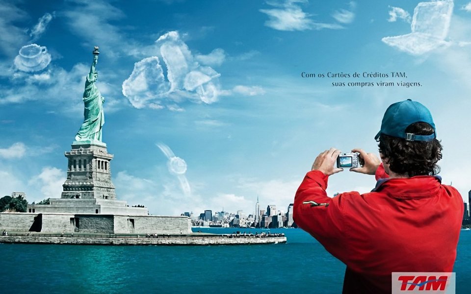 Statue Of Liberty NYC Travel Ad