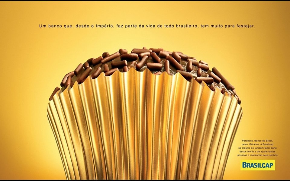 Brasilcap Golden Cupcake Ad