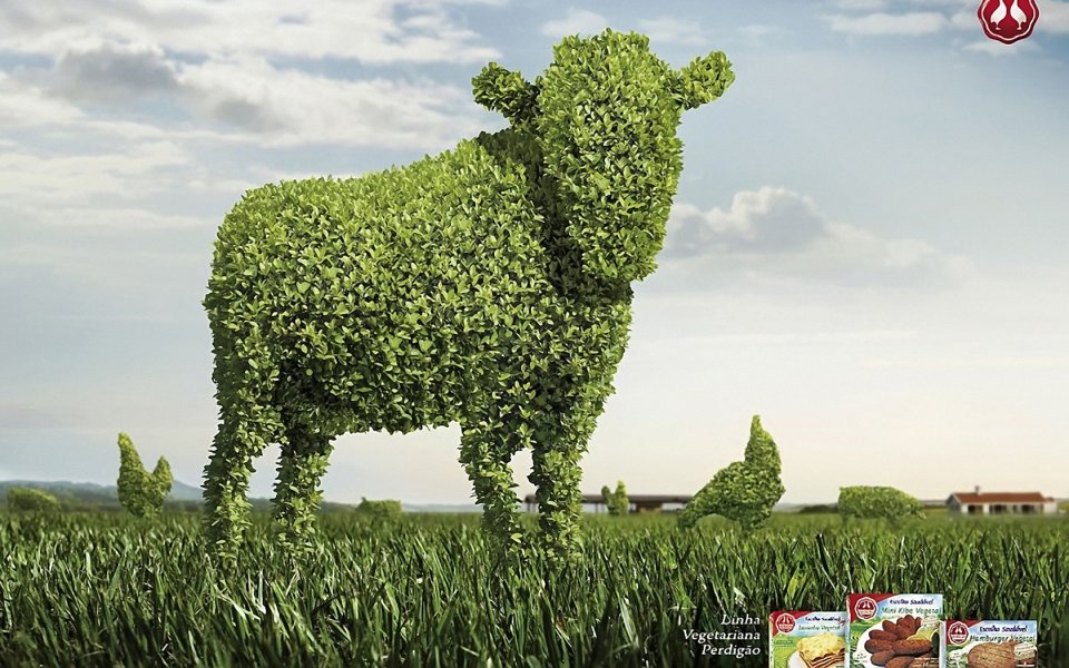 Portuguese Perdigao Vegetable Cow Ad