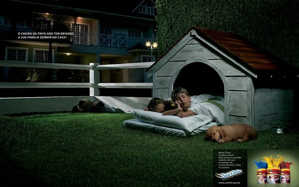 Brazil Suvian Ad Children Dog Park Night