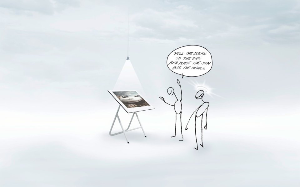 Creative Ad Design Art Concept