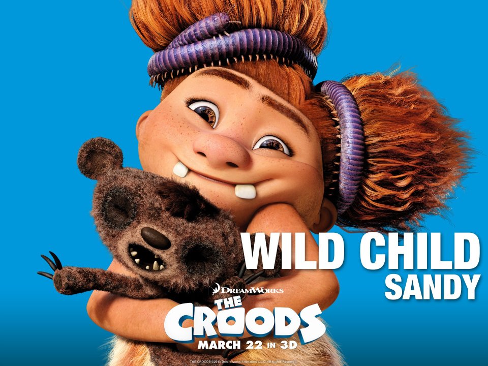 The Croods Sandy Wild Child