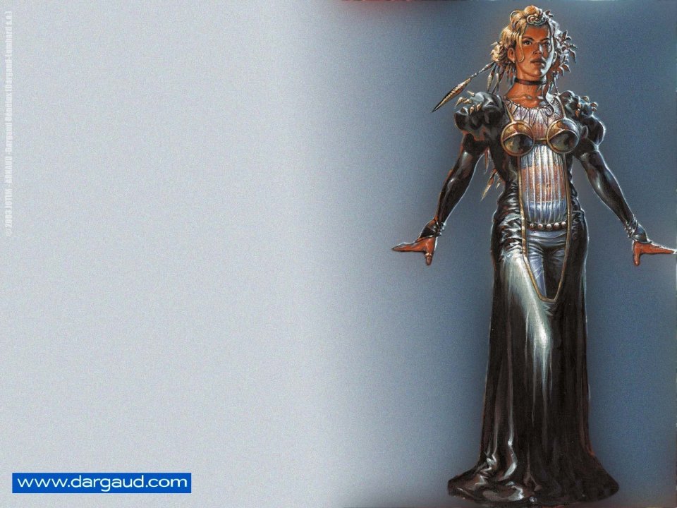 Dargaud科幻女性角色艺术插画