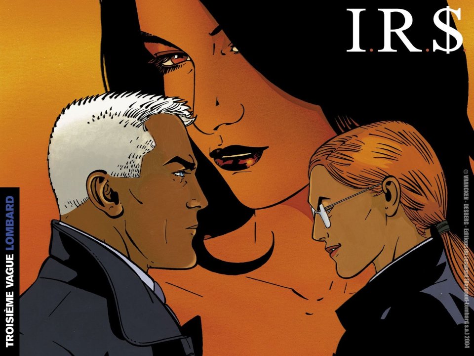 IRS Comic Character Portrait Wallpaper