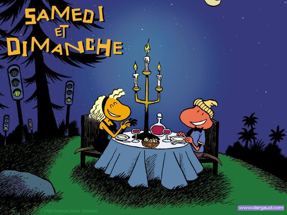 Romantic Candlelight Dinner Under Night Sky From Samedi Et Dimanche