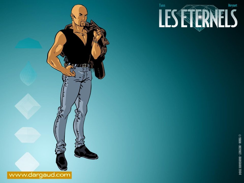 Les Eternels Bald Hardman Comic Wallpaper