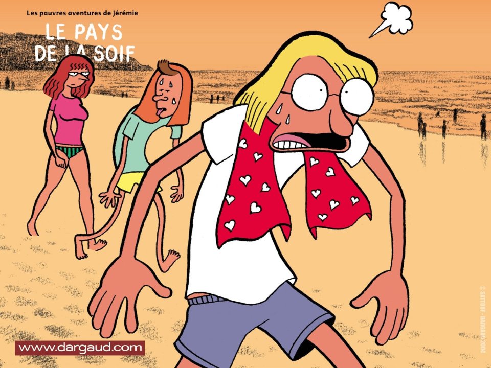 Dargaud Le Pays De La Soif Beach Comic Wallpaper
