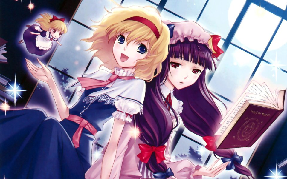 Touhou Erimo_Toho_Garoku_10 Dreamy Girls Illustration