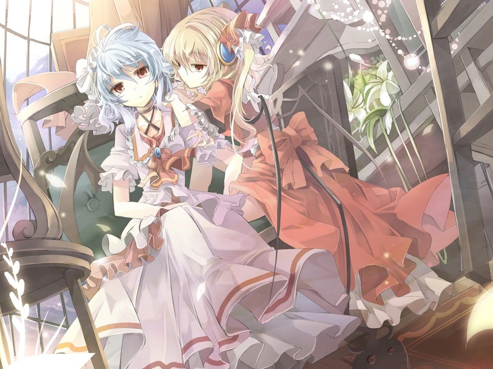 Touhou Remilia And Flandre Dreamy Crossover